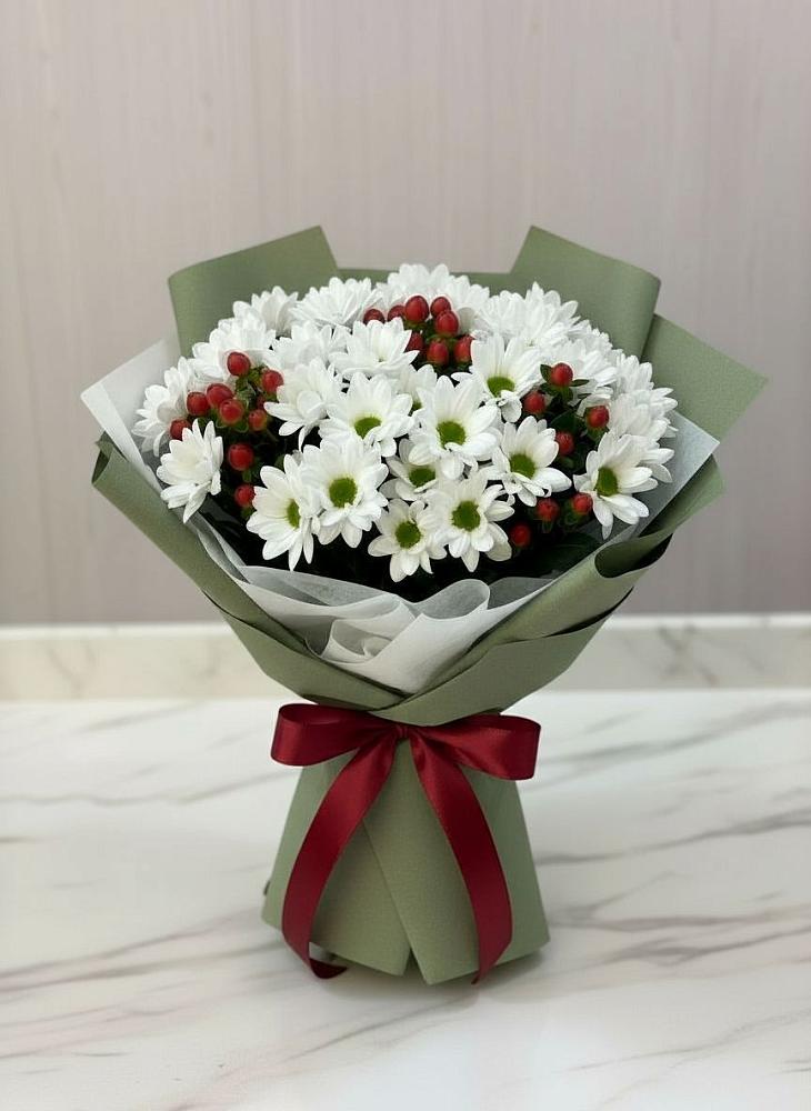 Букет цветов из: Хризантемы в Субханкулово