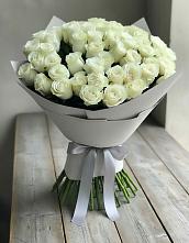 Букет 35 Белых роз в Субханкулово