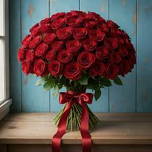 Букет Красные розы Блэк Меджик в Субханкулово