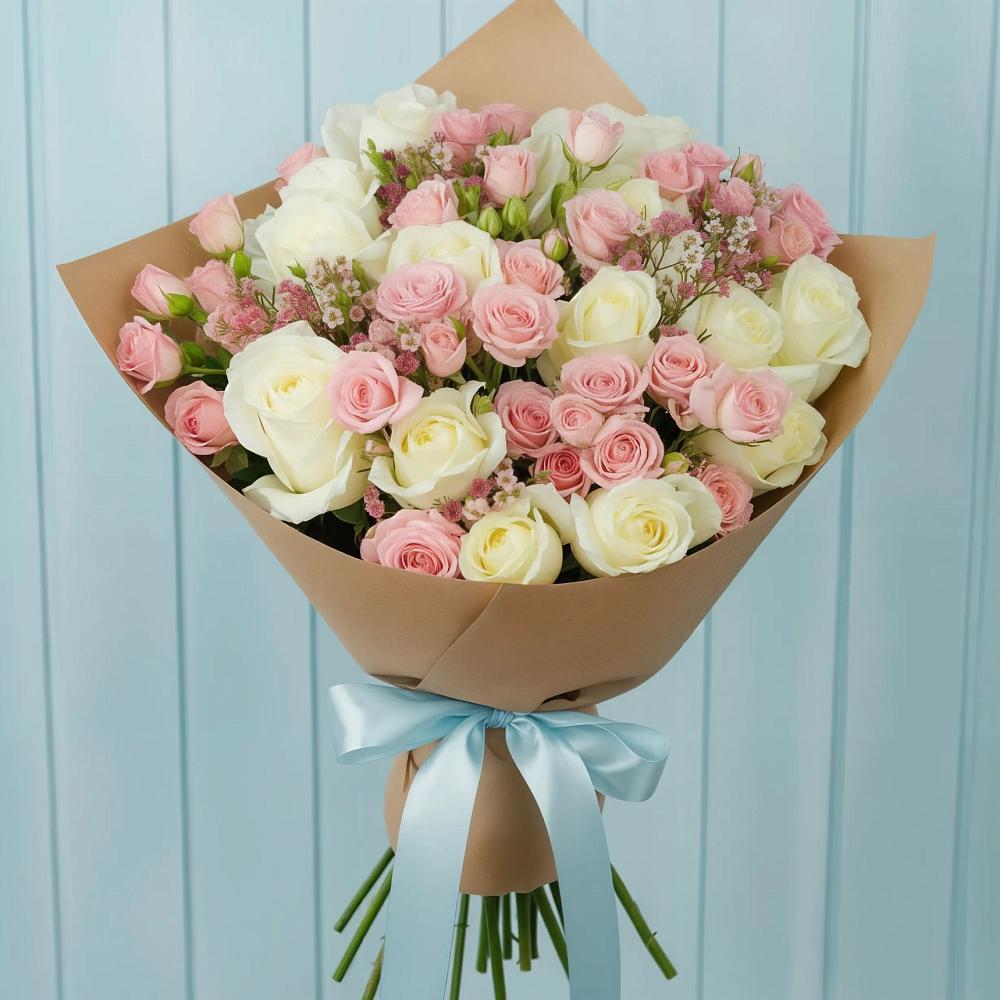 Букет цветов из: Розы в Субханкулово