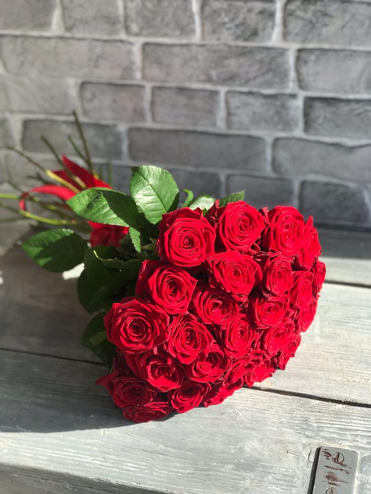 Букет Красные розы Фридом в Субханкулово