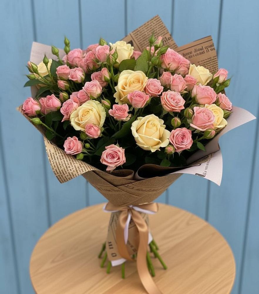 Букет цветов из: Розы в Субханкулово