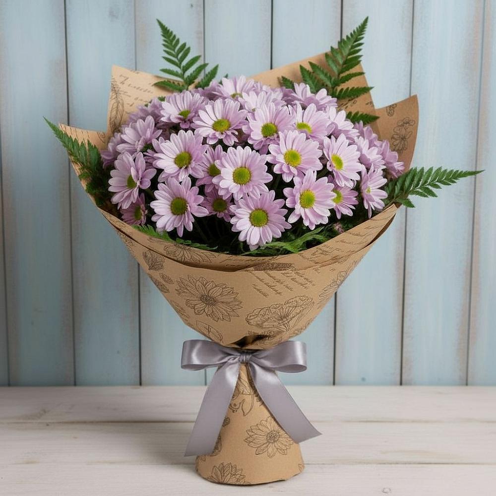 Букет цветов из: Хризантемы в Субханкулово