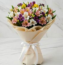 Букет цветов из:  Альстромерии в Субханкулово