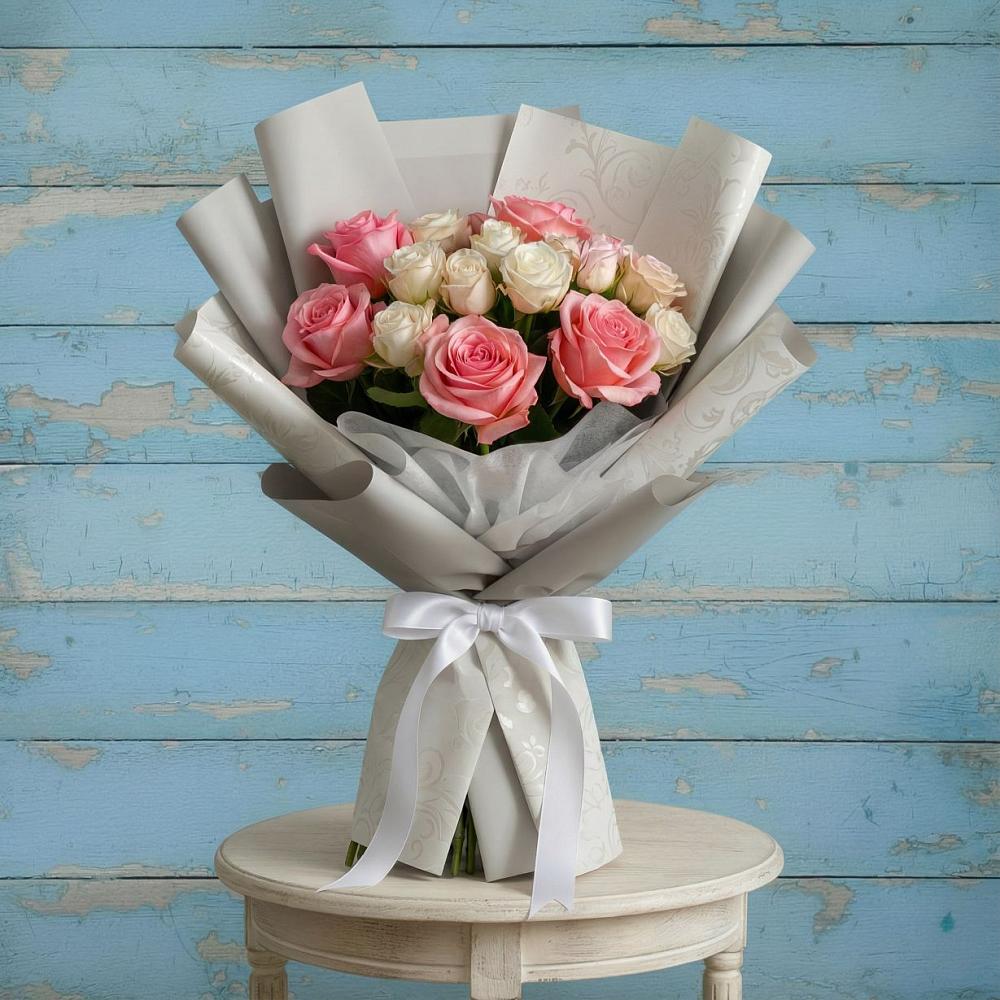 Букет цветов из: Розы в Субханкулово