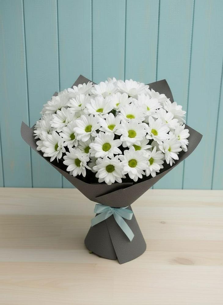 Букет цветов из: Хризантемы в Субханкулово